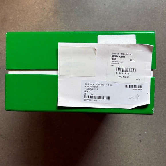 Bottega Veneta Boucle Almond Pumps - Picture 8 of 9